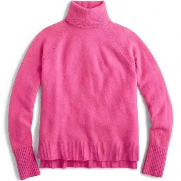 J. Crew Side Slit Supersoft Turtleneck Sweater XS - Picture 1 of 6